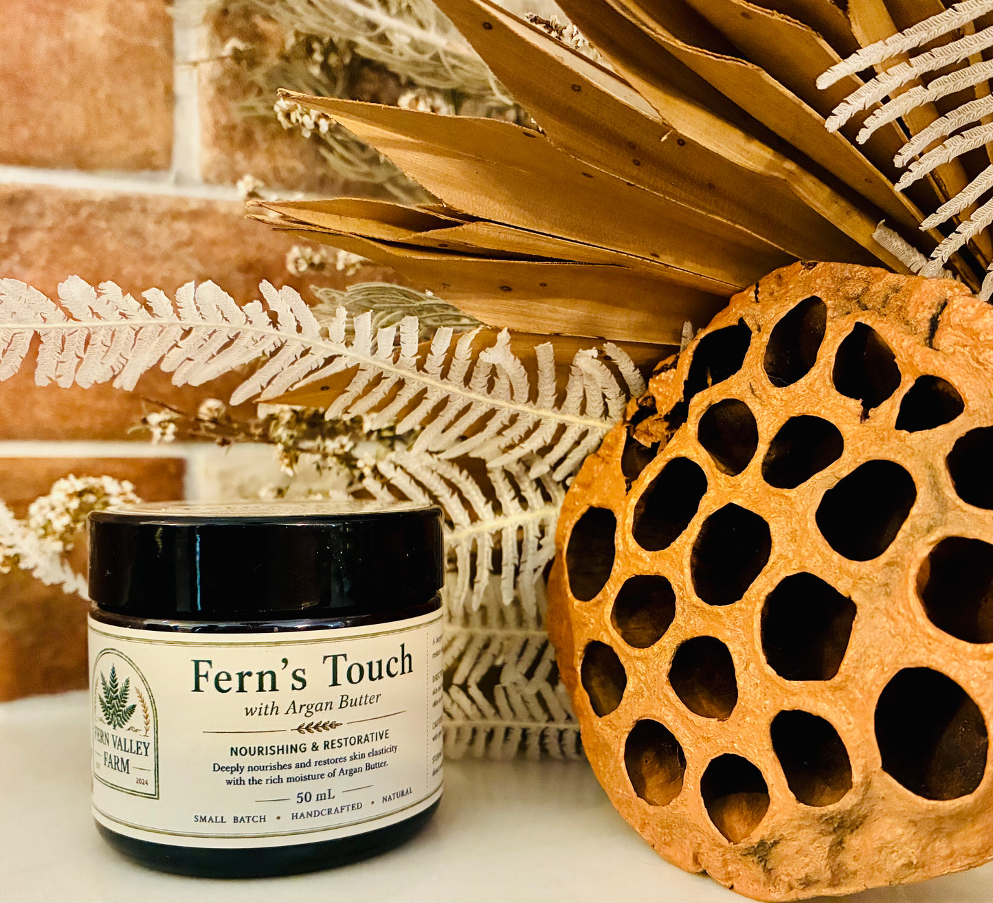 Fern’s Touch - Natural Argan Butter Skin Balm